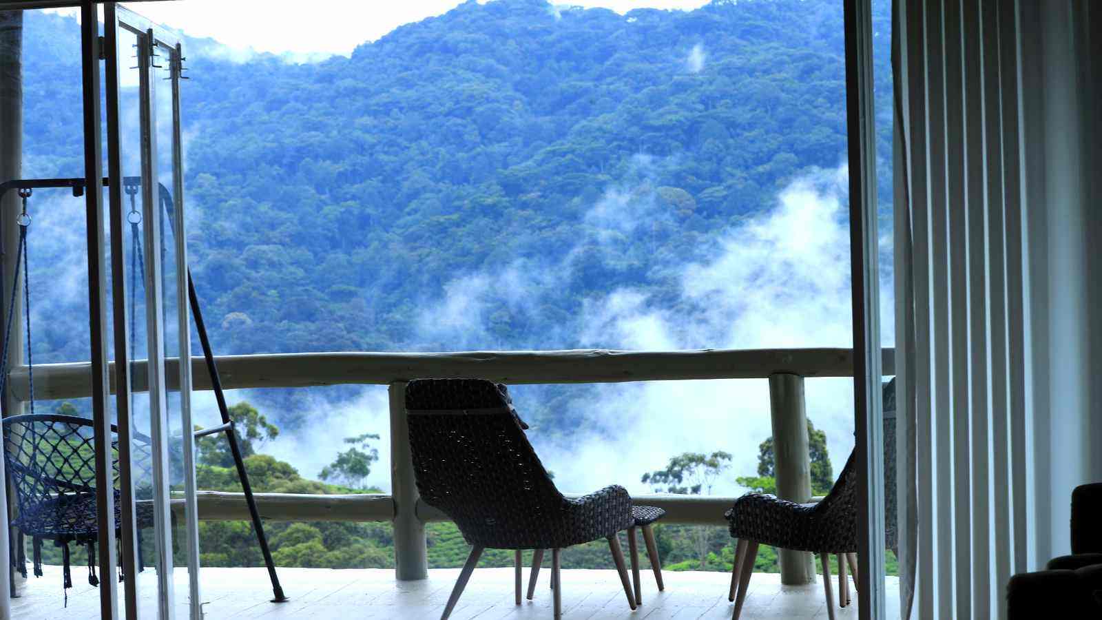 Mukiza Gorilla Lodge surrounded by the natural beauty of Bwindi
